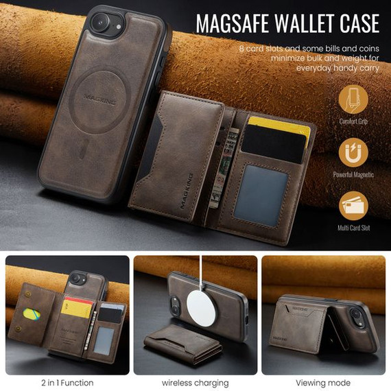 Iphone 16E      Magsafe Wallet    [Coffee]