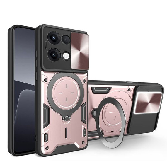 Oppo Reno 13 5G      Heavy Duty Case    [Rose Gold]