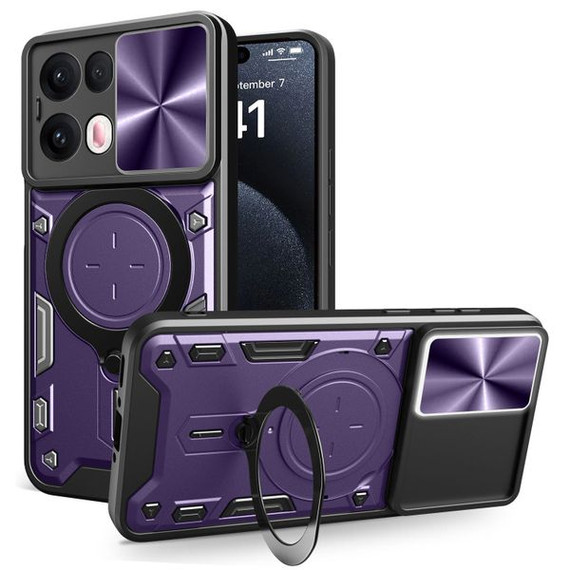 Oppo Reno 13 Pro 5G      Heavy Duty Case    [Purple]