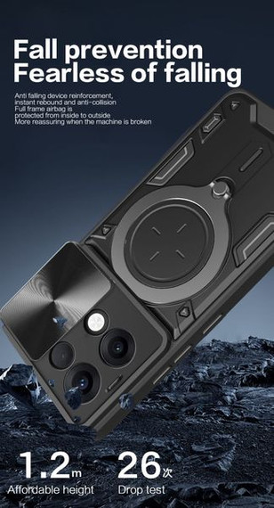 Oppo Reno 13 5G      Heavy Duty Case    [Red]