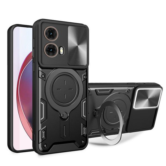 Moto G85      Heavy Duty Case    [Black]