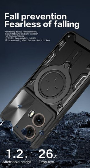 Moto G85      Heavy Duty Case    [Navy]