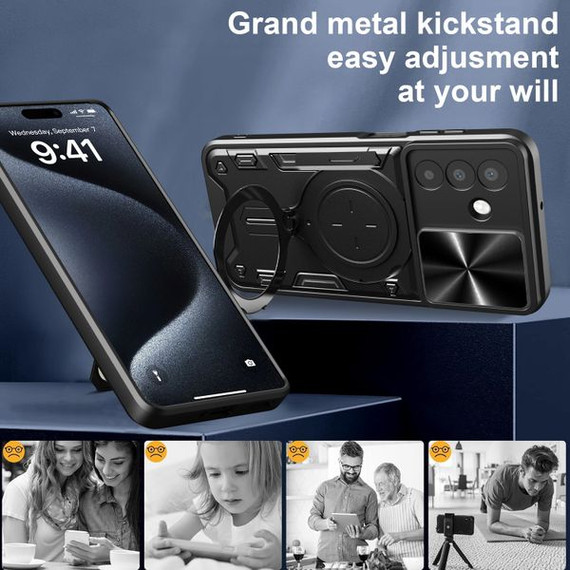 Galaxy A26 5G      Heavy Duty Case    [Red]