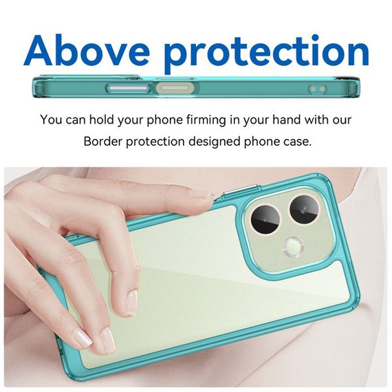 Oppo A5 Pro 5G      Soft Gel Case    [Clear Blue]