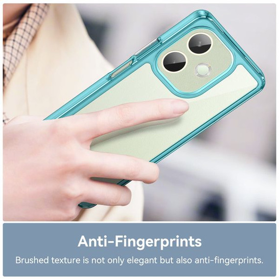 Oppo A5 Pro 5G      Soft Gel Case    [Clear Blue]