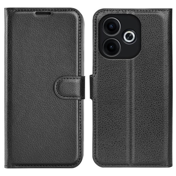 Oppo A5 Pro 5G      Pu Wallet Case    [Black]