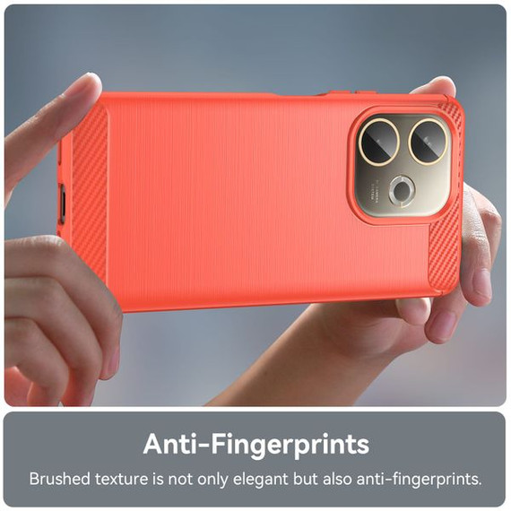 Oppo A5 Pro 5G      Carbon Fibre Case    [Red]