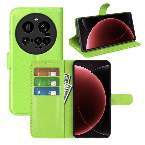 Xiaomi 15 Ultra      Pu Wallet Case    [Green]