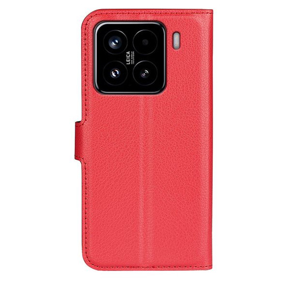 Xiaomi 15      Pu Wallet Case    [Red]