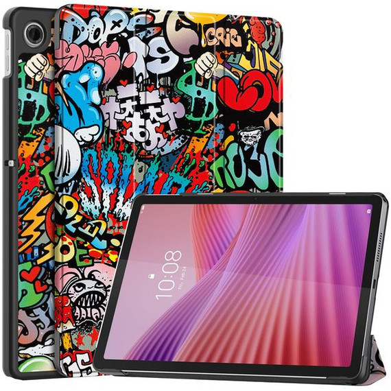 Tab 10.1" 2025 Tb311    Designer Tri-Fold Case      [Lazycat]