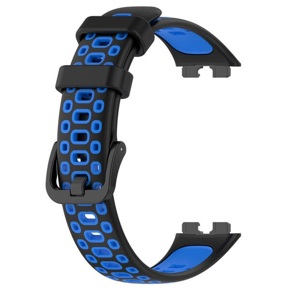 Huawei Band 10      Silicone Strap   [Black/Blue]