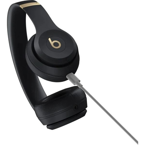 Beats Solo4 Wireless Headphones [ Black/Gold ]
