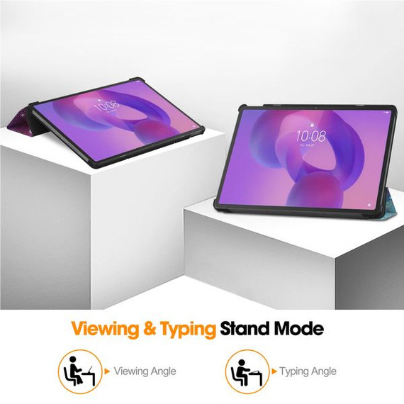 Lenovo Idea Tab Pro 12.7" Tb373    Designer Tri-Fold Case      [Galaxy]