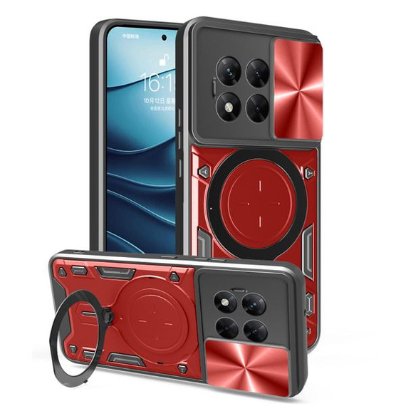 Oneplus 13R 5G      Heavy Duty Case    [Red]