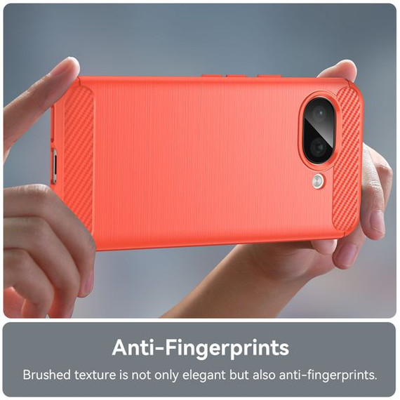 Google Pixel 9A      Carbon Fibre Case    [Red]