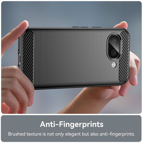 Google Pixel 9A      Carbon Fibre Case    [Black]