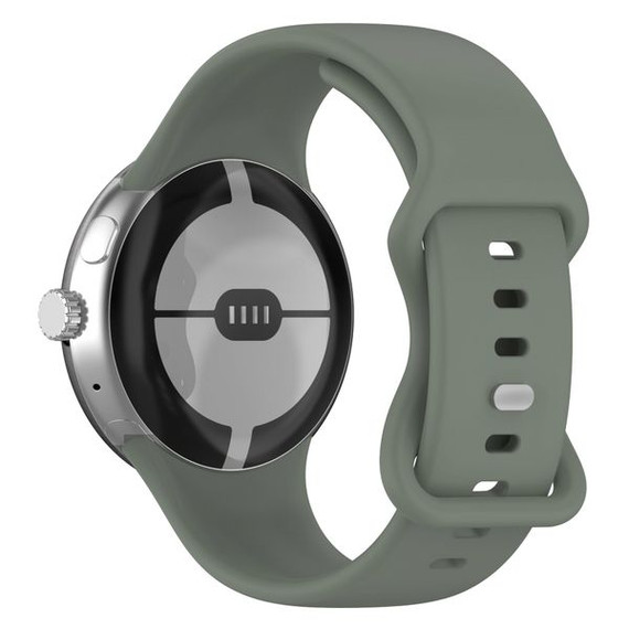 Google Pixel Watch 2      Silicone Strap   [Hazel - Large]