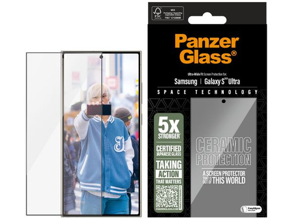PanzerGlass® Ceramic Screen Protector - Samsung GS25 Ultra