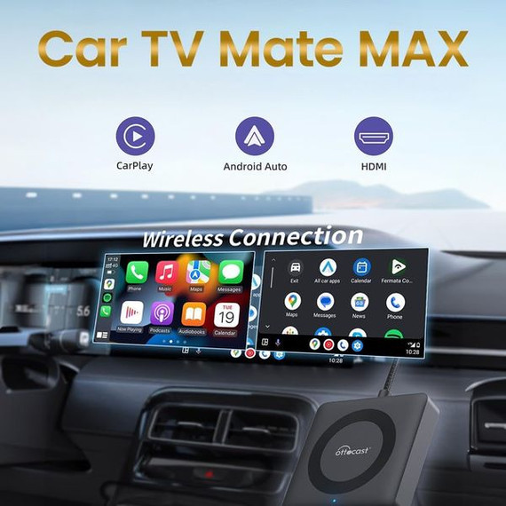 Ottocast Carplay & Android Auto To Wireless Usb Adapter