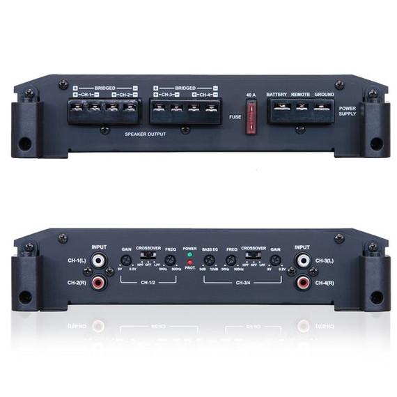 Alpine Bbx Series Amp 4-Ch Class D 50W Rms X 4 @ 4Ohm / 70W Rms X 4 @ 2Ohm