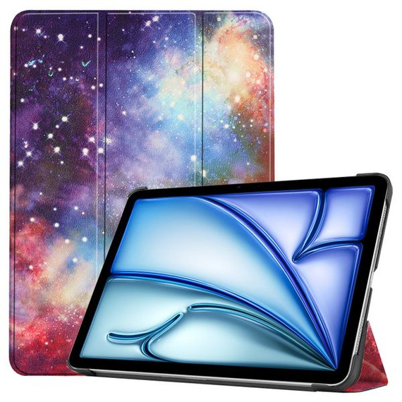 Ipad Air 11" (M3, 2025)    Designer Tri-Fold Case    [Galaxy]