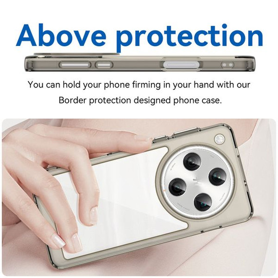 Oppo Find X8 Pro      Soft Gel Case    [Clear Grey]