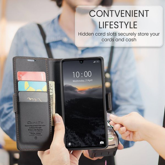 Xiaomi Poco C65      Pu Wallet Case    [Black]