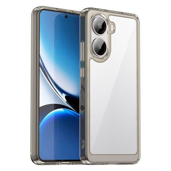 Xiaomi Poco X7 Pro      Soft Gel Case    [Clear Grey]