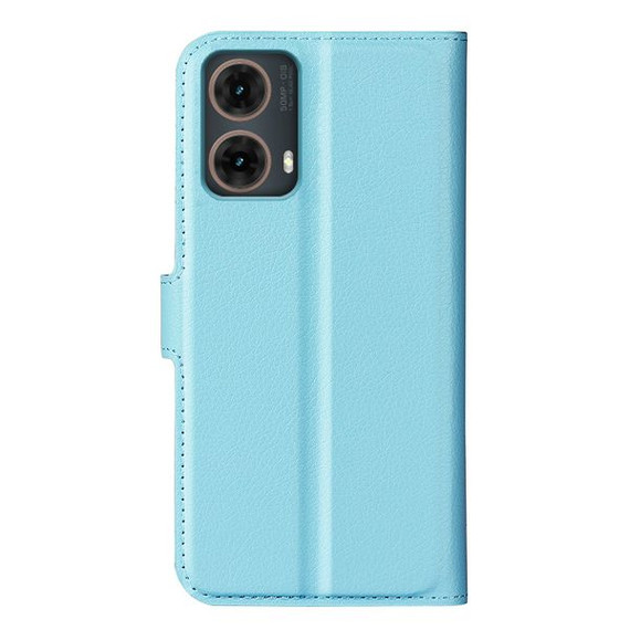 Moto G85      Pu Wallet Case    [Lightblue]