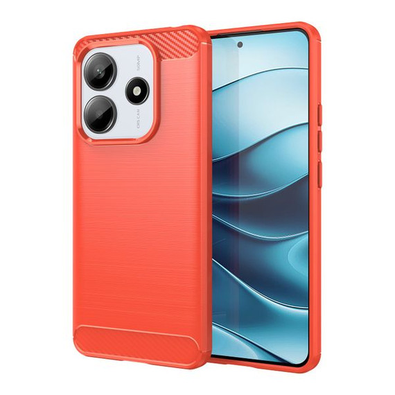 Xiaomi Redmi Note 14 5G      Carbon Fibre Case    [Red]