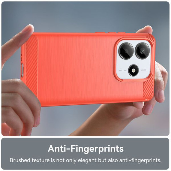 Xiaomi Redmi Note 14 5G      Carbon Fibre Case    [Red]