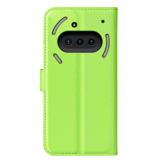 Nothing Phone (3A) Pu Wallet Case [ Green ]