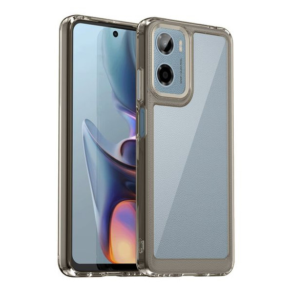 Moto G05      Soft Gel Case    [Clear Grey]