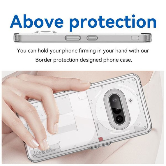 Nothing Phone (3A)      Soft Gel Case    [Clear]