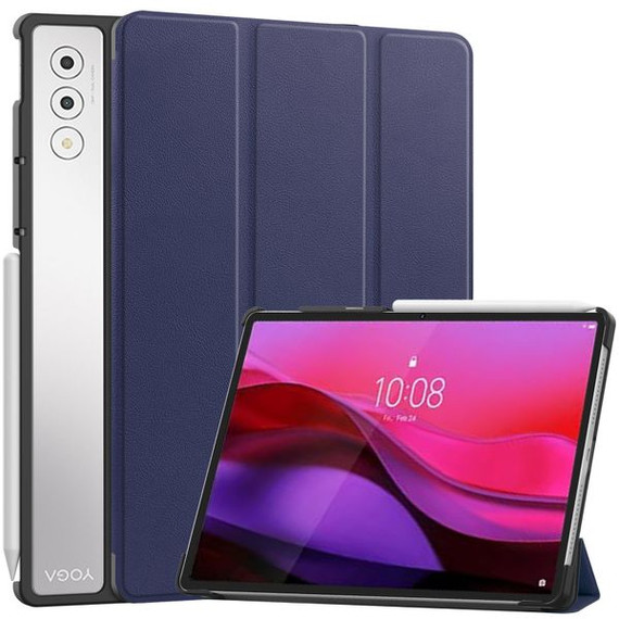 Lenovo Yoga Tab Plus 12.7    Tri-Fold Pu Case    [Navy]