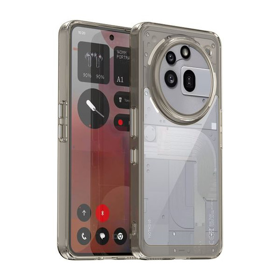 Nothing Phone (3A) Pro      Soft Gel Case    [Clear Grey]