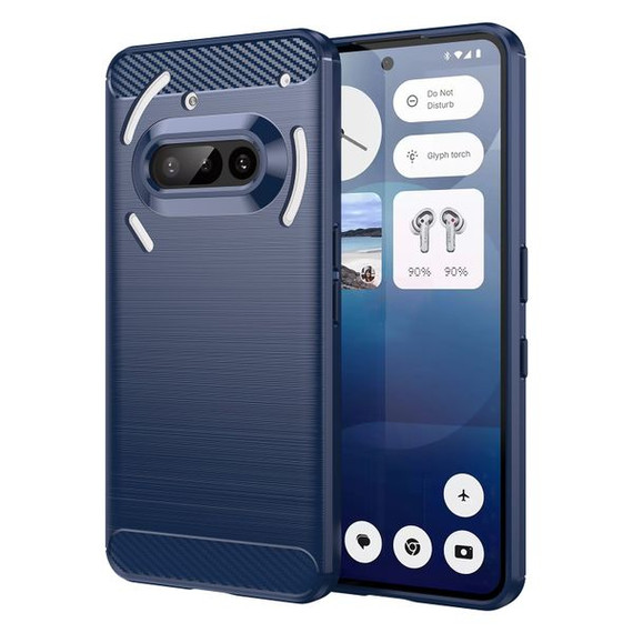 Nothing Phone (3A)      Carbon Fibre Case    [Navy]