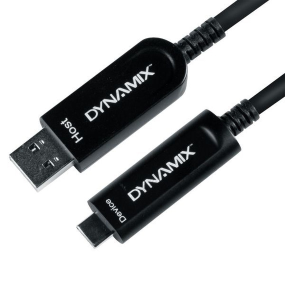 DYNAMIX 15M USB 3.2 Type A to C Hybrid Active Optical Cable   