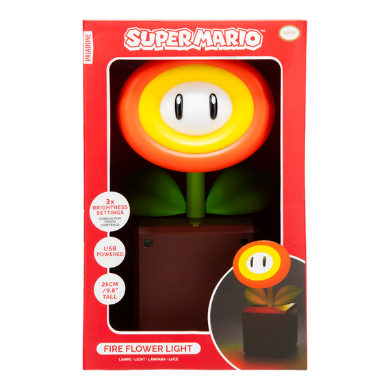 Super Mario Fire Flower Lamp