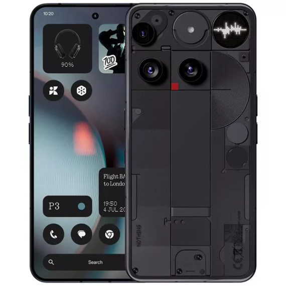 Nothing Phone (3) Mobile Phone [ 512GB / 16GB RAM - Black ]