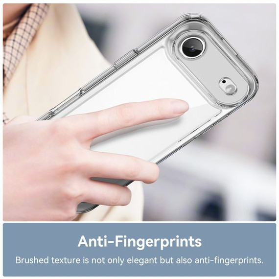 Iphone 17 Air      Soft Gel Case    [Clear]