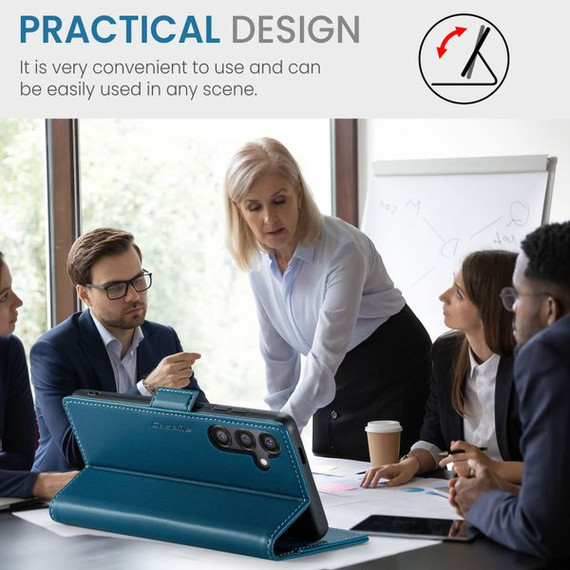 Samsung Galaxy S25Fe      Pu Wallet Case    [Navy]