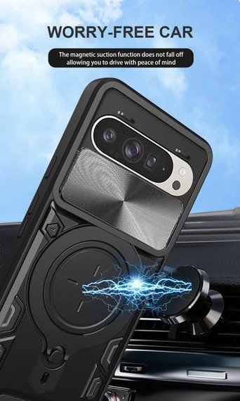 Google Pixel 10      Ring Kickstand Case    [Black]