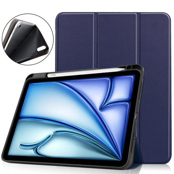Ipad Air 11" (M3, 2025)    Pen Holder Case    [Navy]