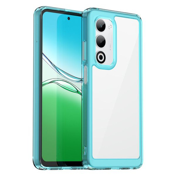 Oppo A5 5G      Soft Gel Case    [Clear Blue]