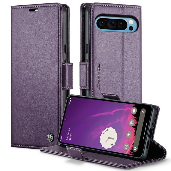 Google Pixel 10 Pro Xl      Pu Wallet Case    [Purple]