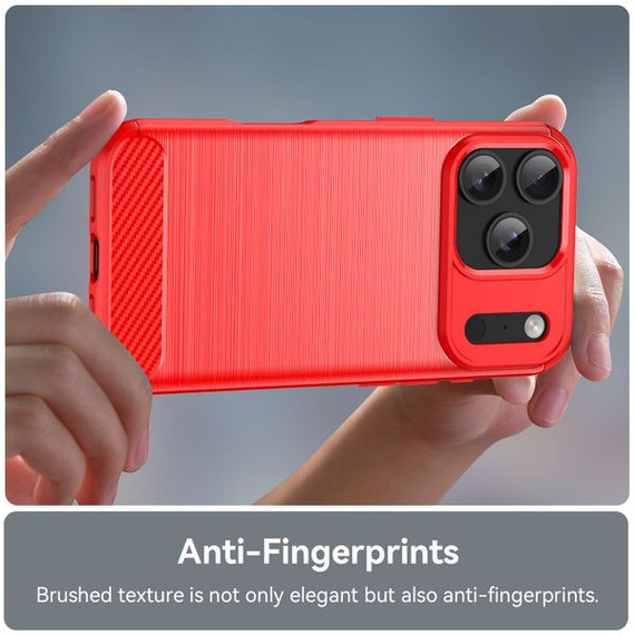 Iphone 17 Pro      Carbon Fibre Case    [Red]