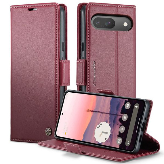 Google Pixel 10      Pu Wallet Case    [Maroon]
