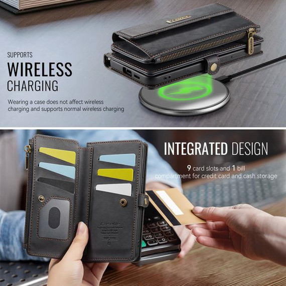 Samsung Galaxy S23 Plus      Crossbody Wallet    [Black]