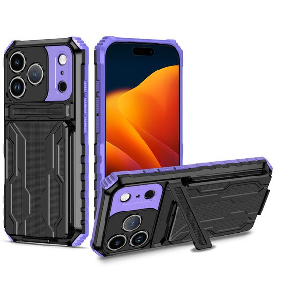 Iphone 17 Pro      Heavy Duty Case    [Purple]